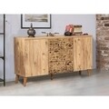 Set mobilier living 3 piese, comoda, comoda tv si masuta, Motto 731, Vella, atlantic pine