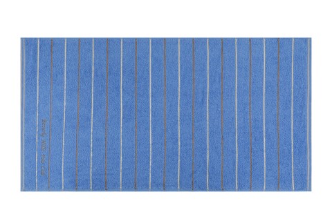 Set 4 prosoape 407, Beverly Hills Polo Club, 50x90 cm, bumbac, albastru/alb