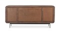 Bufet inferior Orissa, Bizzotto, 180 x 42 x 82 cm, lemn de mango/MDF, maro