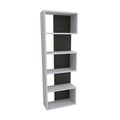 Corp biblioteca, Arnetti, Gala, 50x150x22 cm, PAL, Alb / Antracit