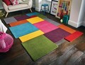 Covor Collage Multi, Flair Rugs, 120x180 cm, lana, multicolor