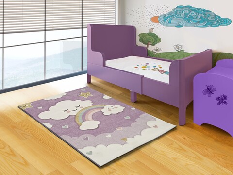 Covor, Toys Lilac, 120 x 170 cm, 100% polpropilena, multicolor