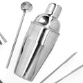 Set accesorii bauturi reci Moi, Homla, 5 piese, inox, argintiu