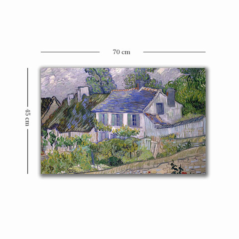 Tablou decorativ, 4570VANGOGH036, Canvas , Lemn, Multicolor