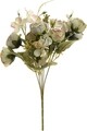 Floare artificiala Bouquet, InArt, H28 cm, alb