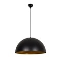 Lustra Sivani MR - 724, Opviq, 60 x 126 cm, 1 x E27, 40W, negru/auriu