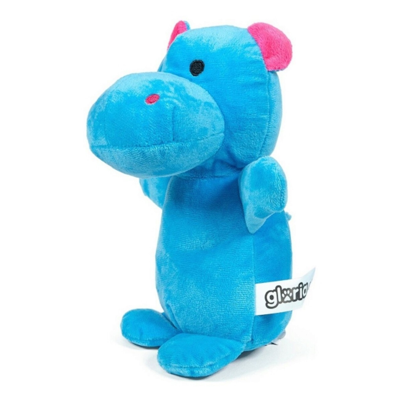 Jucarie De Plus Pentru Caini Hippopotamus, Gloria, 20 Cm, Poliester