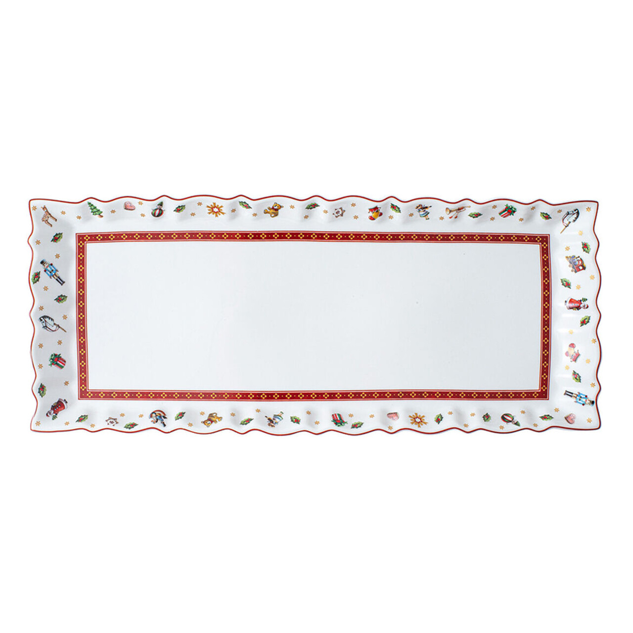 Platou pentru prajituri, Villeroy & Boch, Toy\'s Delight, 39x16 cm, portelan premium - 2 | YEO