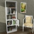 Biblioteca Wooden Art, Amitola White, 58.3x170x27 cm