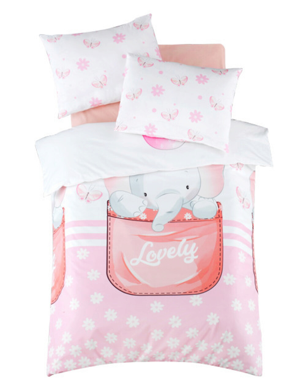 Lenjerie de pat pentru copii, Lovely, Patik, Bumbac Ranforce - 1 | YEO