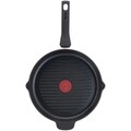 Tigaie Grill, Tefal, Daily Chef, 26 cm Ø, aluminiu