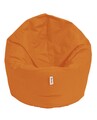 Fotoliu puf, Bean Bag, Ferndale, 100 cm, poliester impermeabil, portocaliu