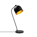 Lampa de masa, Sanika - 12277, Fulgor, 18 x 30 x 56 cm, 1 x E14, 40W, negru