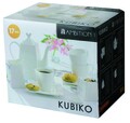 Set cafea 17 piese Kubiko, Ambition, 750 ml, portelan, alb