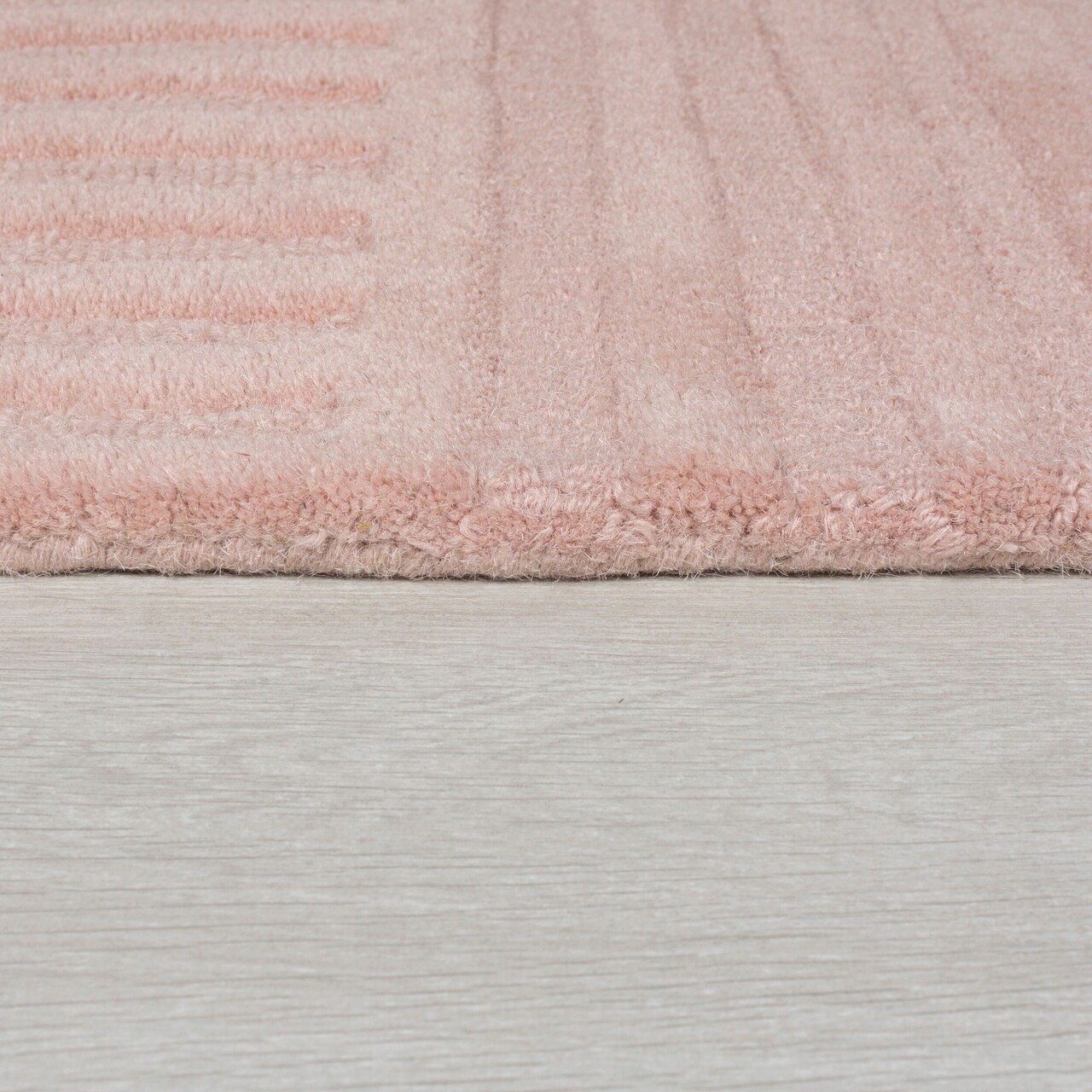 Covor Zen Garden Blush, Flair Rugs, 160x230 cm, lana, roz pudra