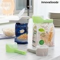 Set cleme de etansare cu duza de distribuire pentru pungi 4 piese, Distwis InnovaGoods