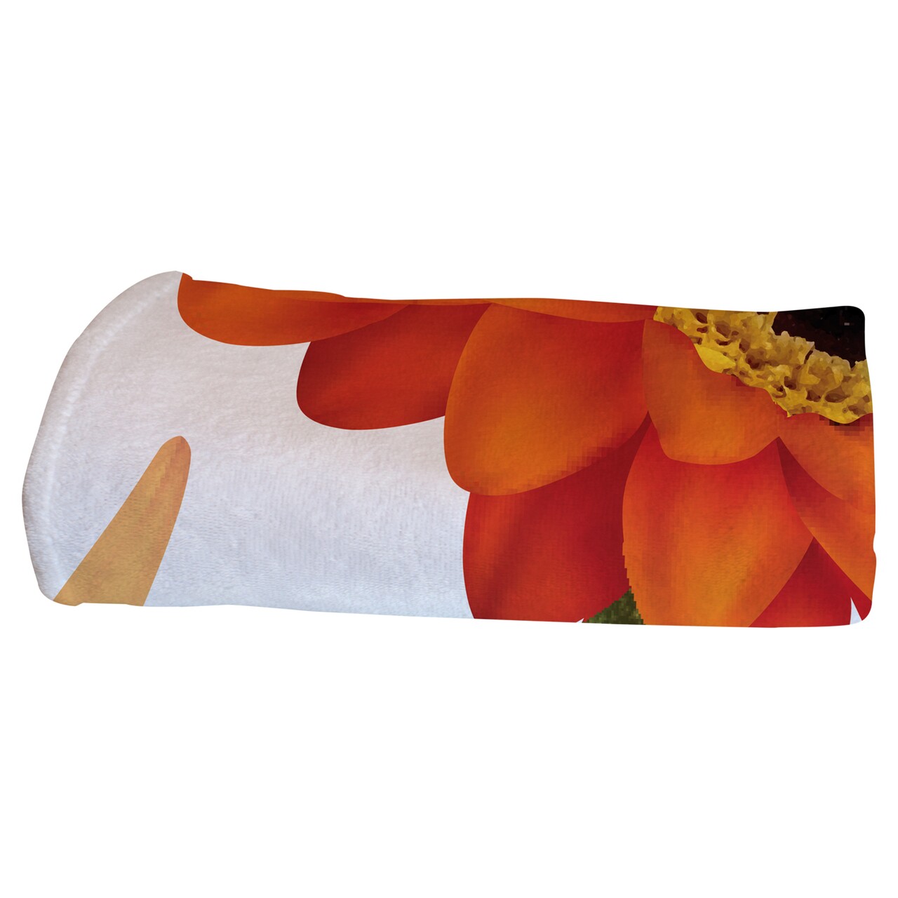 Prosop de plaja Orange Flower, Oyo Concept, 70x140 cm, policoton, multicolor