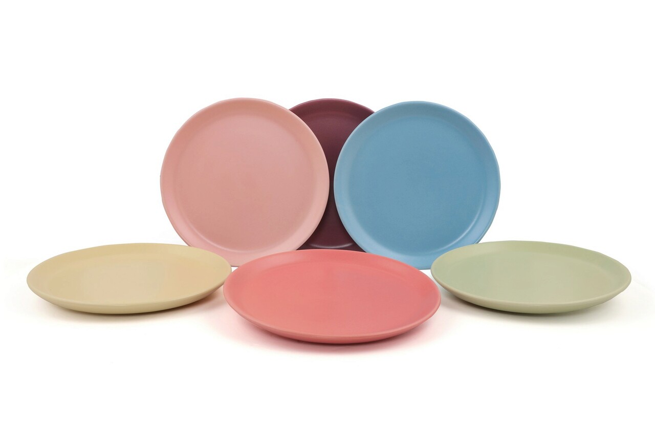 Set Farfurii Pentru Desert, Keramika, 275KRM1585, Ceramica, Multicolor