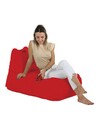 Fotoliu puf, Bean Bag, Ferndale Trendy, 105 x 75 cm, poliester impermeabil, rosu