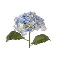 Floare artificiala, Hydrangea Gioiosa, Bizzotto, 52 cm, albastru deschis