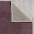 Covor Textured Border Purple, Flair Rugs, 160x230 cm, lana, mov