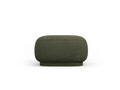 Taburet, Camden, Cosmopolitan Design, 65x65x39 cm, tesatura chenille, verde