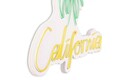 Decoratiune luminoasa LED, California, Benzi flexibile de neon, DC 12 V, Verde galben