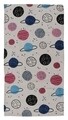 Covor pentru copii Planets Print, Heinner, 120x160 cm, bumbac, multicolor