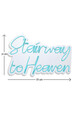 Decoratiune luminoasa LED, Stairway to Heaven, Benzi flexibile de neon, DC 12 V, Albastru