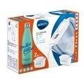 Set cana filtranta Brita Marella 2.4 L Maxtra+ cu 2 filtre si sticla termos, alb