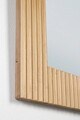 Oglinda decorativa Charley, Bizzotto, 60 x 80 cm, lemn de paulownia/MDF, natural