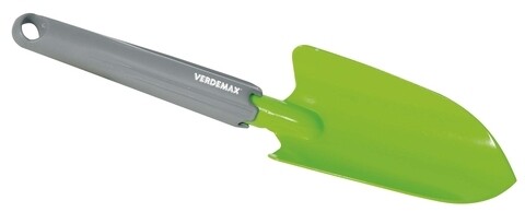 Unealta pentru gradinarit, Verdemax, 31 cm, otel lacuit, verde/gri