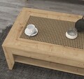 Masuta de cafea, Tera Home, Madura, 90x40x60 cm, PAL, Stejar