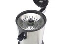 Storcator electric de citrice Beper, 160 W, 18.5x28x27 cm, inox, argintiu/negru