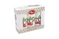 Set 3 prosoape, Bedora, Cherries, 30 x 50 cm, 100% bumbac, multicolor