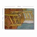 Tablou decorativ, 70100VANGOGH052, Canvas , Lemn, Multicolor