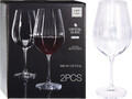 Set 2 pahare pentru vin, Excellent Houseware, 690 ml, 9x24 cm, cristal, transparent