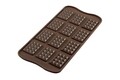 Forma de copt din silicon Tablette, Silikomart Easy Choco, 12 forme, 3.8 x 2.8 cm