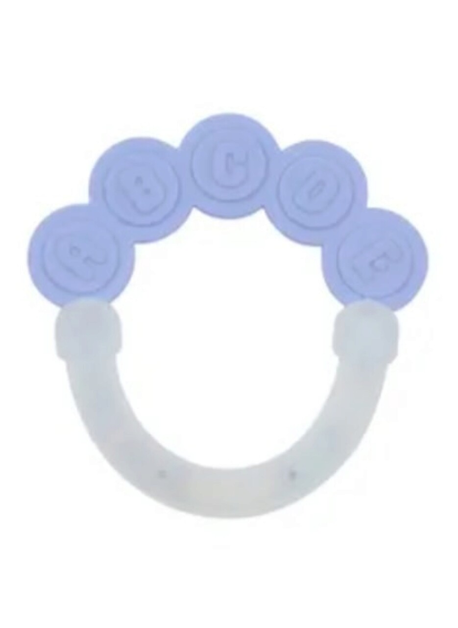 Jucarie pentru dentitie copii, Rattle Toys, HE0120, 0M+, silicon alimentar/plastic, multicolor