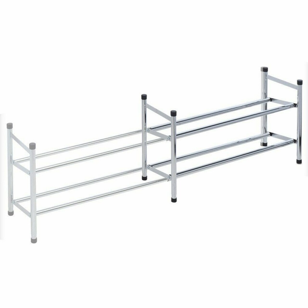 Organizator Extensibil Pentru Incaltaminte, 61.5-115x23x38 Cm, Inox