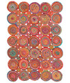 Covor, 00012A , 120x180 cm, Iuta, Multicolor