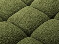 Coltar modular dreapta 4 locuri, Bellis-213, Micadoni Home, 282x155x70 cm, tesatura boucle, verde