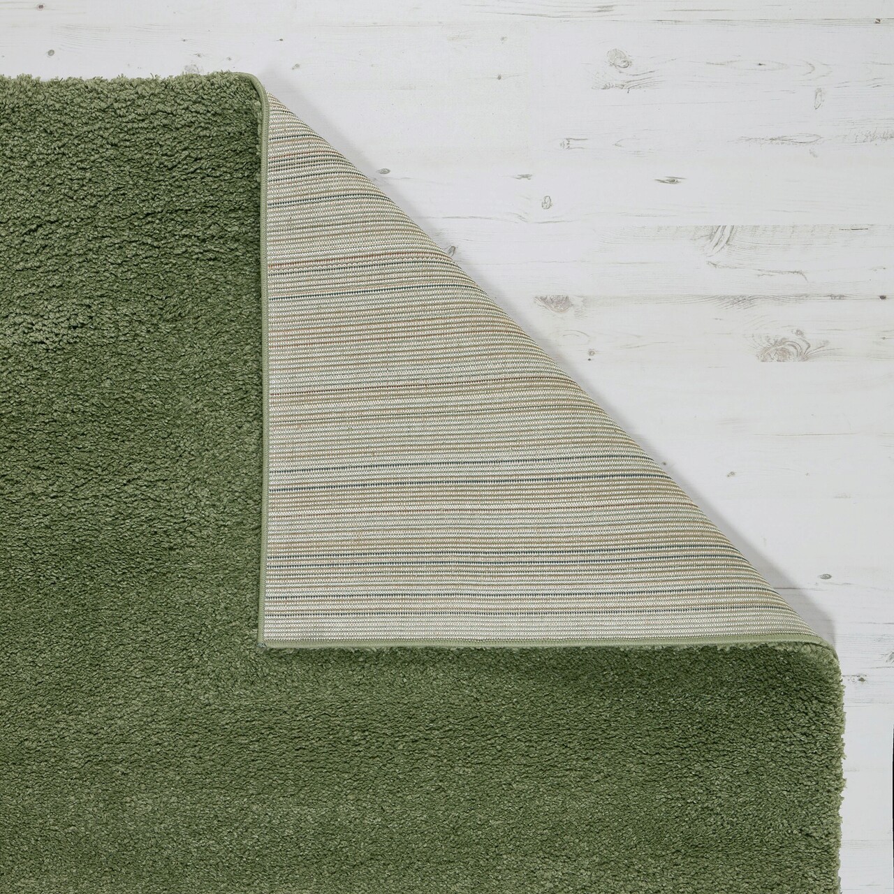 Covor Feather Soft Olive, Flair Rugs, 120x170 cm, polipropilena, olive