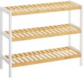 Raft de depozitare multifunctional Vasagle, 70x26x55 cm, bambus, natural