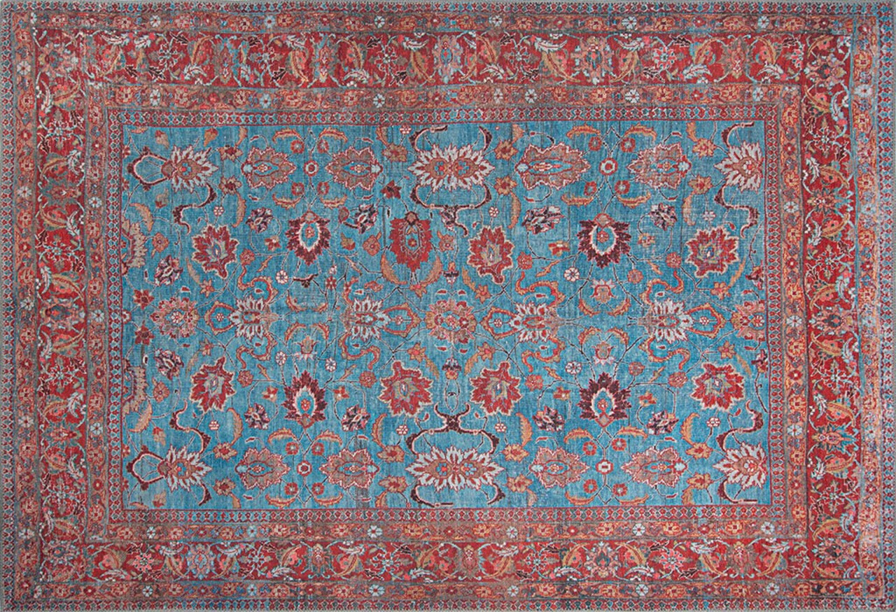 Covor de hol, Claret Red AL 170 , 75x150 cm, Poliester , Multicolor
