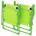 Set mobilier de gradina pentru copii, 4 piese, Frog, verde