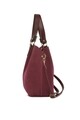 Geanta, Bagmori, 3554 - 46096 - Claret Red, imitatie piele nabuc, burgundy