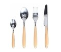 Set tacamuri 24 piese Grancucina Arancio, Tognana Porcellane, inox, portocaliu