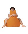 Fotoliu puf, Bean Bag Baton, Ferndale, 70 x 70 cm, poliester impermeabil, portocaliu