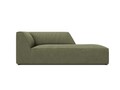 Sezlong living dreapta 1 loc, Ruby, Micadoni Home, BL, 180x93x69 cm, velur, verde